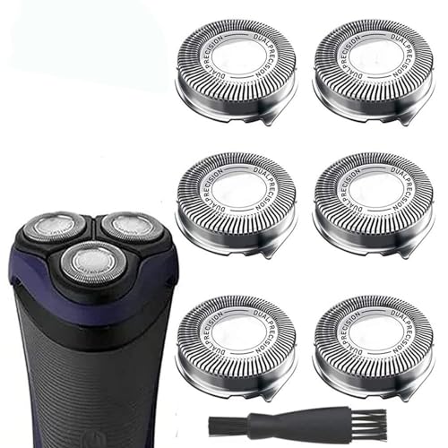 Suleto HQ8 Replacement Heads 6-Pack Compatible with Shaver Series PT720 AT880 AT810 7800 – Skin-Friendly, Easy Install Razor Replacement Blades