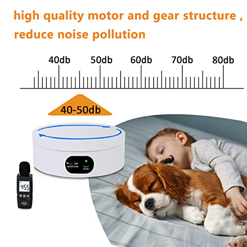 360-Degree Motorized Display Turner for Tumblers & Crafts