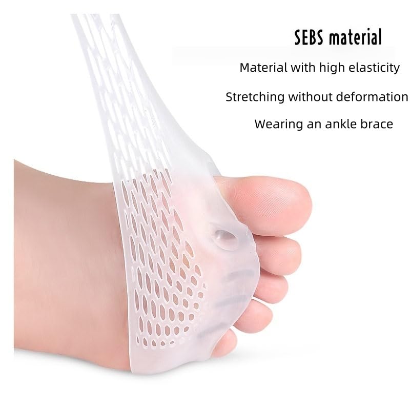 Silicone Toe Separators for Foot Alignment & Pain Relief - 4 Pairs, Breathable & Soft for Men and Women