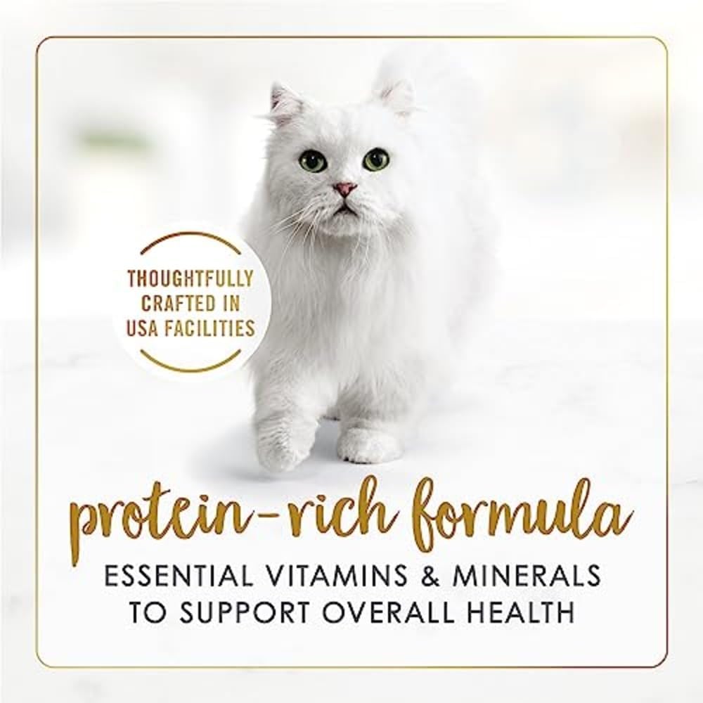 Purina Fancy Feast Gravy Lovers Wet Cat Food Variety Pack | Poultry & Beef, 30 Cans, 3 oz Each