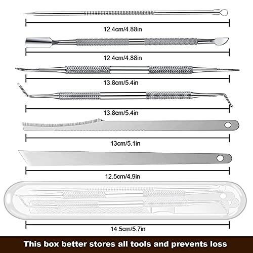 Ingrown Toenail Pedicure Tool Kit - 7-Piece Stainless Steel Care Set