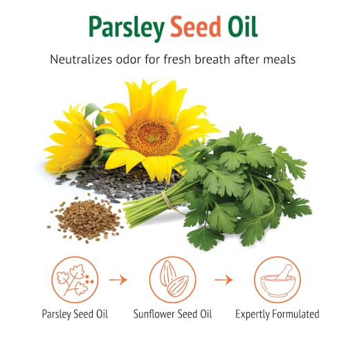 Botanic Choice Parsley Seed Oil Softgels - Internal Breath Neutralizer