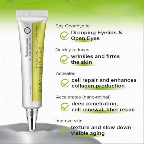 Vita-A Retinol Cream - Anti-Wrinkle Facial Moisturizer, 2 Pack