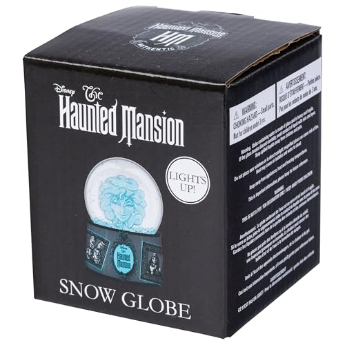 Haunted Mansion Madame Leota Mini Light Up Snow Globe - 3.8 Inches