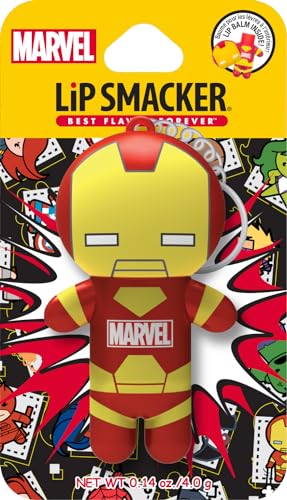 Iron Man Lip Smacker Keychain Lip Balm - Moisturizing & Glossy