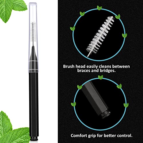 Patelai 50-Pack Interdental Brushes for Braces & Oral Hygiene