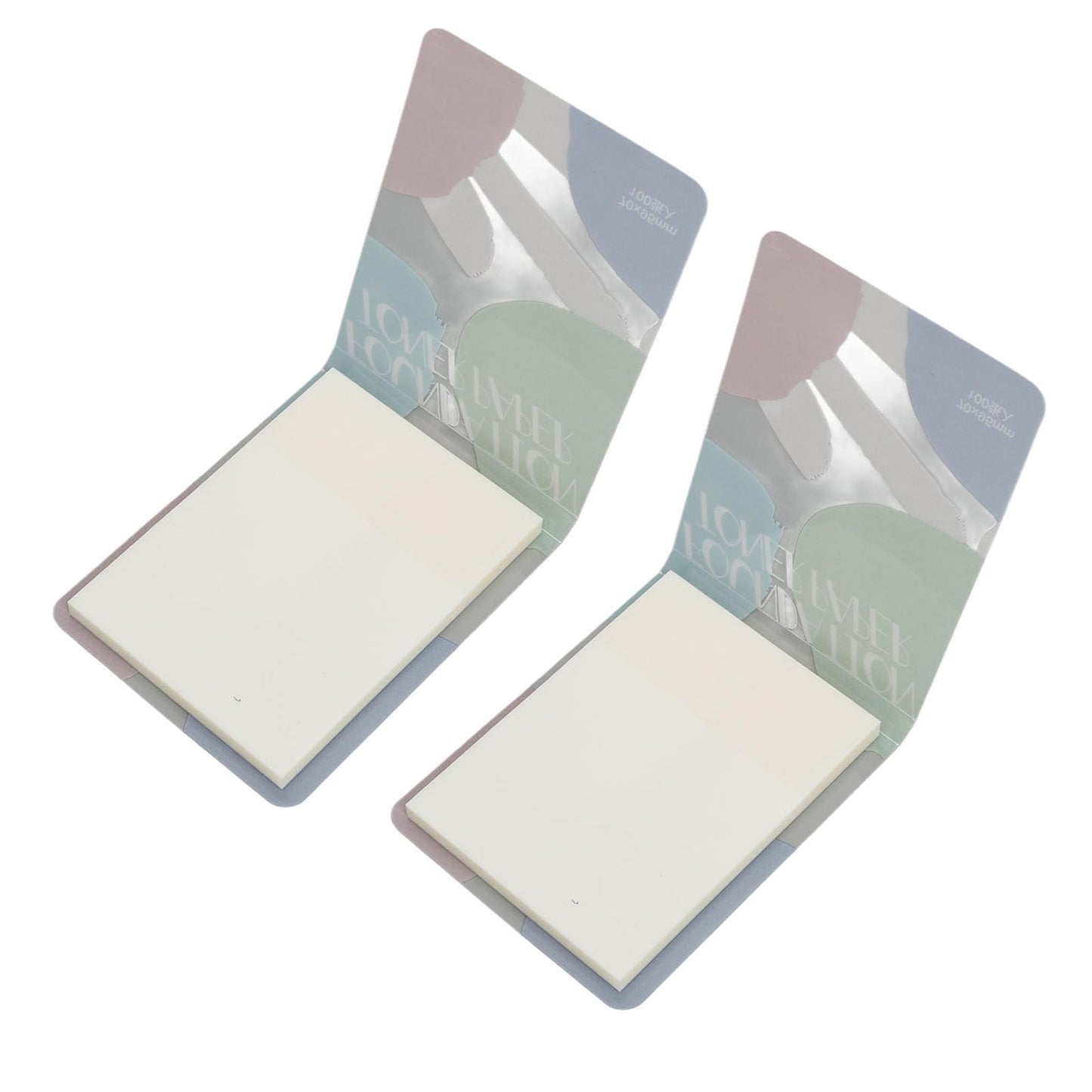 200Pieces Makeup Mixing Palette Papers, Disposable Cosmetic Palette Paper, Disposable Nail Polish Paper for Blending Foundation, Concealer, Eyeshadow with 2Pcs Mixing Stick