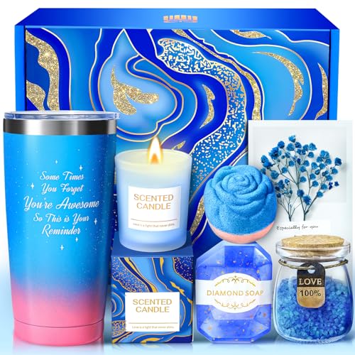 Luxury Spa Gift Basket for Women - Relaxing Self Care Set