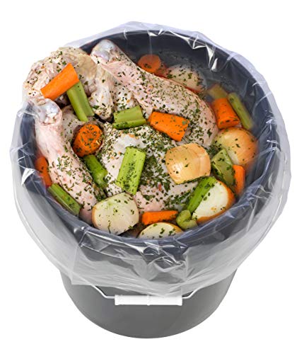 5 Gallon Bucket Liner Bags - Heavy Duty, BPA Free, 10 Pack