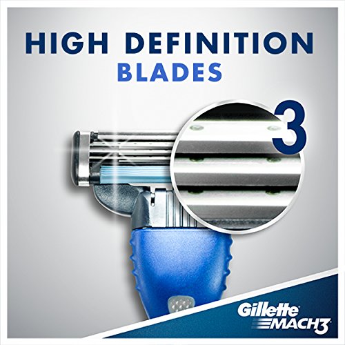 Gillette Mach3 Disposable Razors - 3 Count, Close & Comfortable Shave