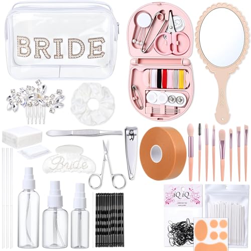 Sunnymove 49-Piece Bride Emergency Kit for Wedding Day Essentials