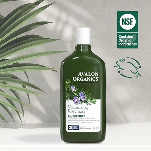 Avalon Organics Rosemary Volumizing Conditioner, 11 Oz - Sulfate-Free