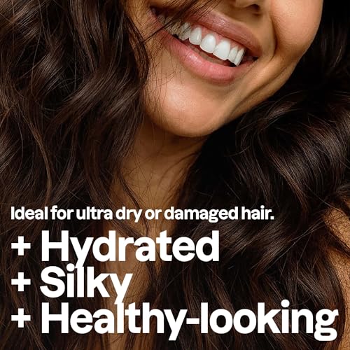 ATTITUDE Moisture Rich Hair Conditioner, For Dry and Damaged Hair, Naturally Derived Ingredients, Vegan Detangler, Dermatologiocally Tested, Quinoa and Jojoba, 32 Fl Oz