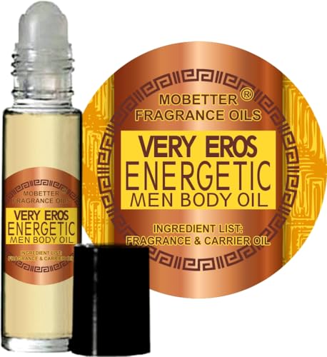 MoBetter Eros Energizing Body Oil Roll-On for Men