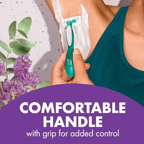 BIC Soleil 4 Escape Women's Disposable Razors - 4-Pack with Lavender Scent
