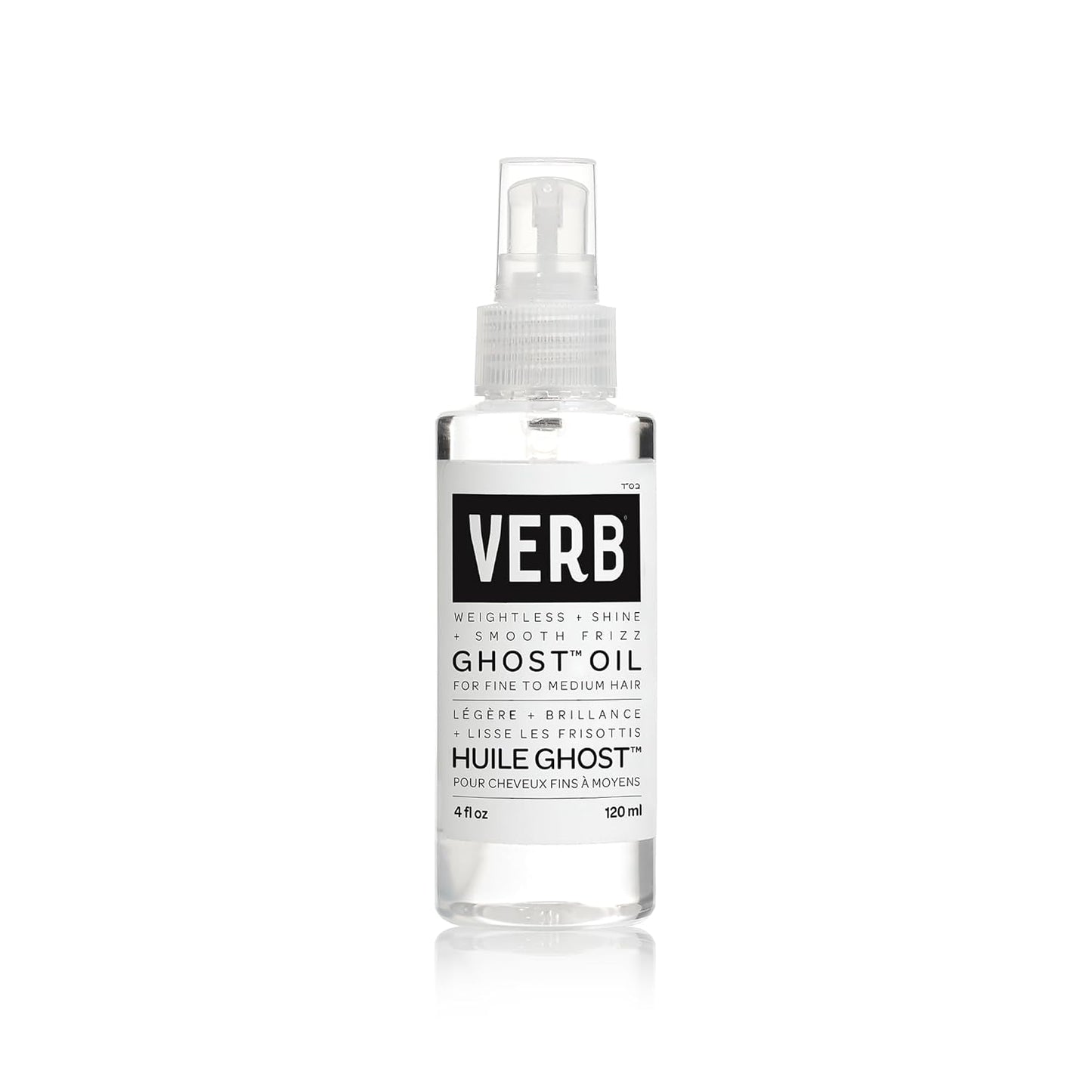 Ghost Oil - Weightless Hair Oil for Fine to Medium Hair - Smooth Frizz & Add Shine | Paraben-Free, Gluten-Free