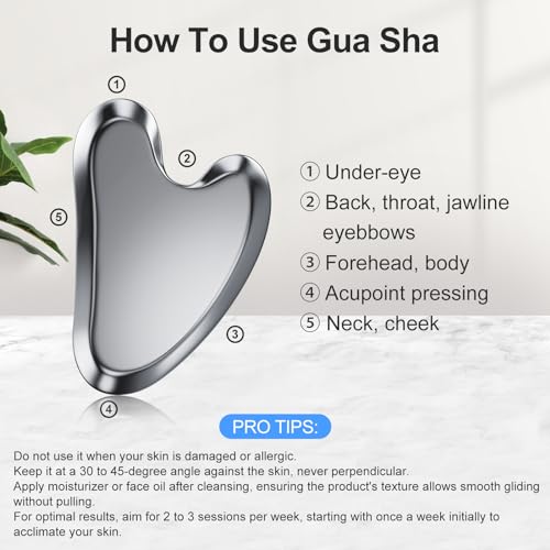 Terahertz Gua Sha Facial & Body Massage Tool for Skin Rejuvenation