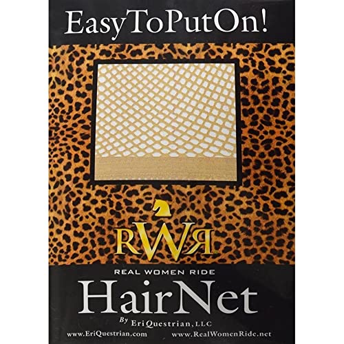 No Knot Organza Hair Net - Blonde One Size Hair Accessory