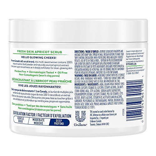St. Ives Fresh Skin Apricot Facial Scrub - 300ml Exfoliator