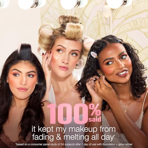 tarte Ballin’ Base Poreless Primer with Rollerball Applicator 0.5oz Pearl - Vegan & Cruelty-Free
