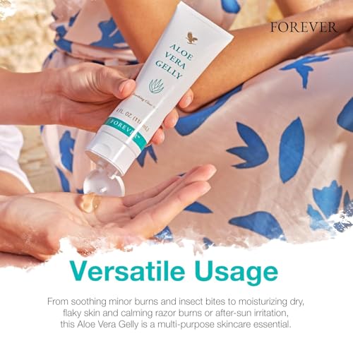 Aloe Vera Gelly 4 fl oz - Soothing & Moisturizing Gel for Skin