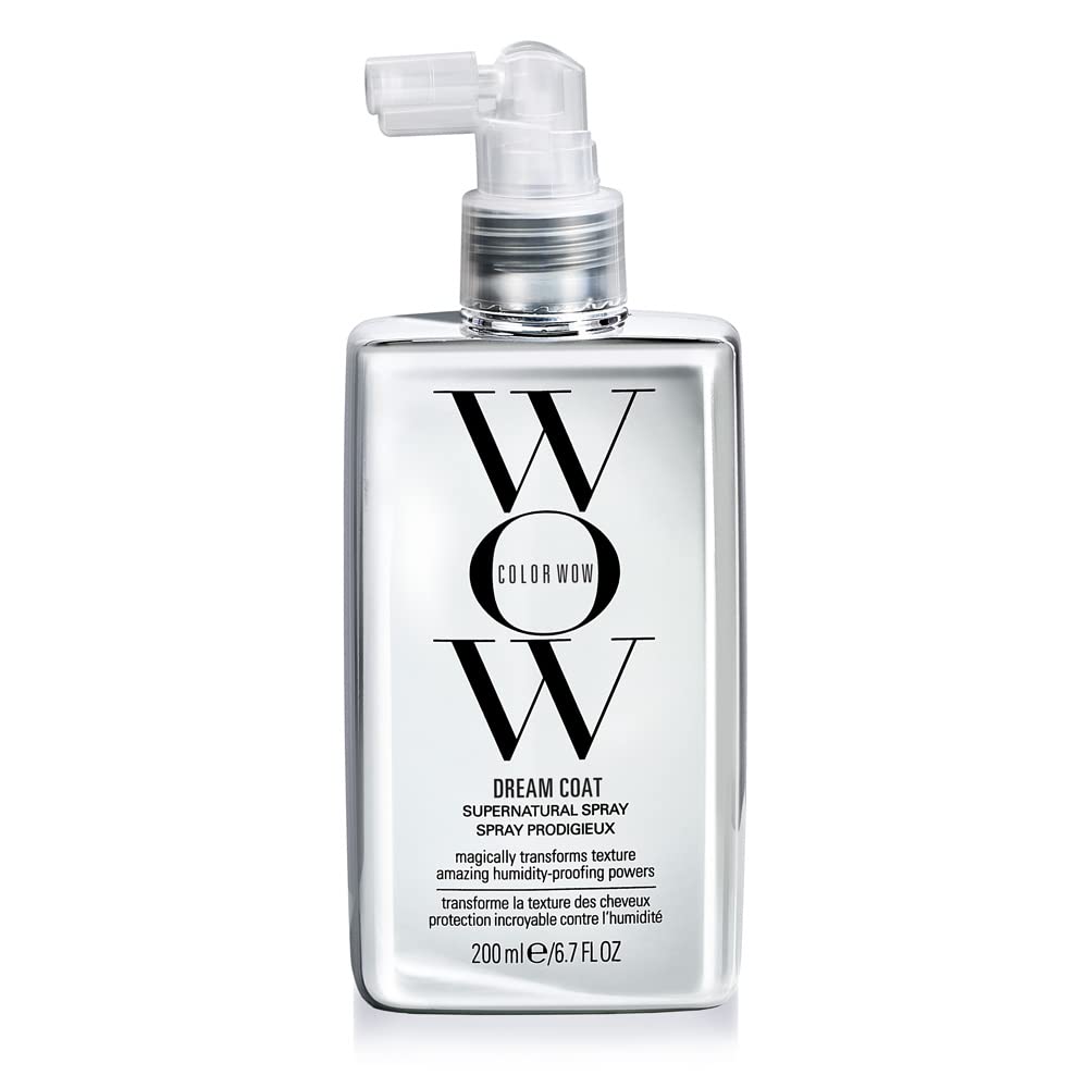 Dream Coat Anti-Humidity Treatment Spray - Anti-Frizz Hair Smoothing with Heat Protectant | Award-Winning Leave-In for Shiny Styles