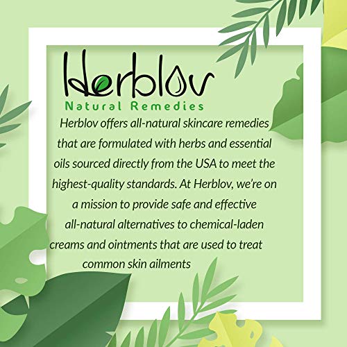 Herblov Tea Tree Oil Soap Bar – 4oz Natural Skin Cleanser