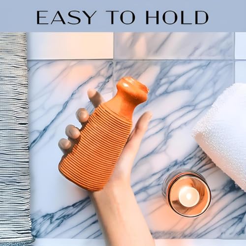 QUBA LINEN 2-Sided Pumice Stone for Feet and Body Care - Exfoliating Callus Remover
