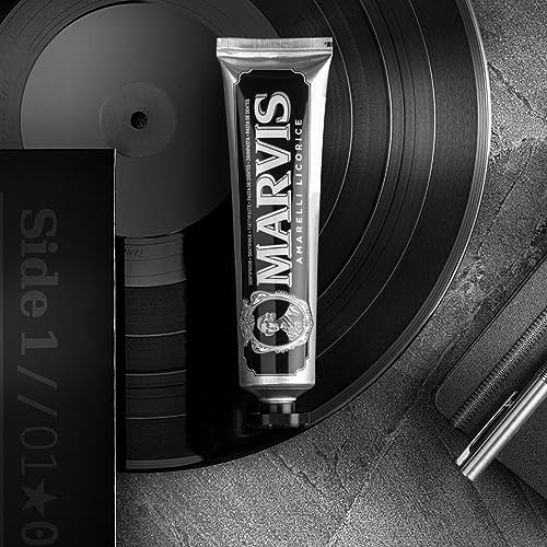 Marvis Licorice Toothpaste - Minty Flavor for Fresh Breath