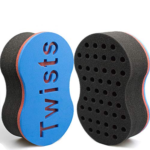 NePIN Small Holes Afro Hair Curling Brush for Tight Coils & Dreadlocks