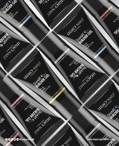 Legacy Nails Smart Builder Gel 1oz - Odorless Peach Sculpting Gel