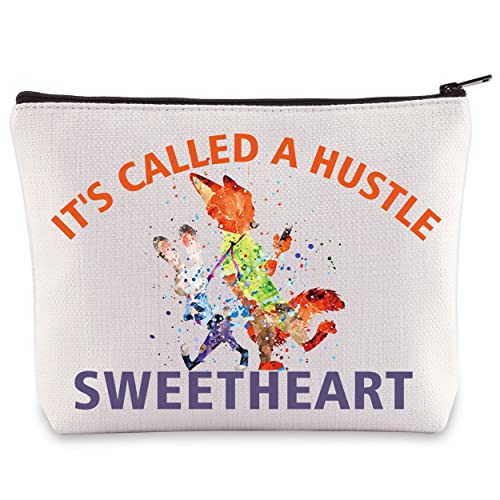 Nick & Judy Cartoon Makeup Bag - Waterproof Cosmetic Travel Organizer