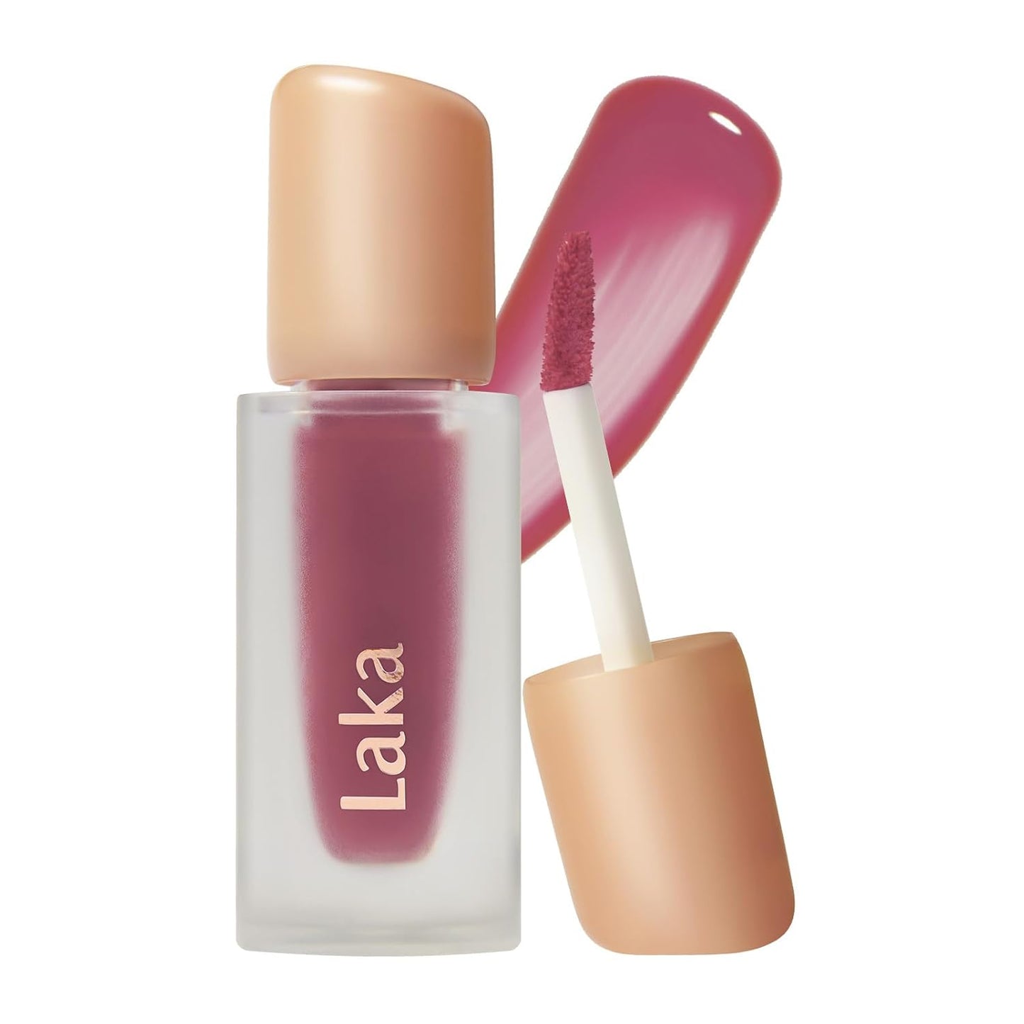 Fruity Glam Tint Lip Stain - Hydrating, Lightweight, Buildable Color | K-Beauty #101 Joyful, 4.5g/0.15oz
