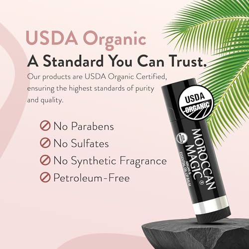 Moroccan Magic Organic Elderberry & Manuka Honey Lip Balm - 3 Pack