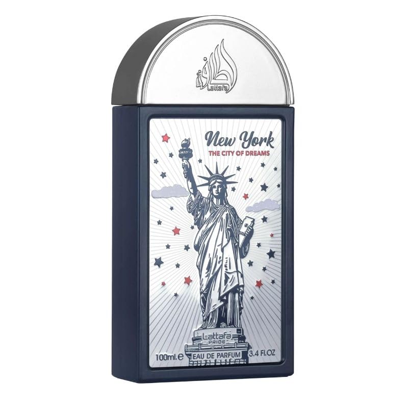 Lattafa Pride New York City of Dreams EDP - 100ml | Long-Lasting Fragrance for Men