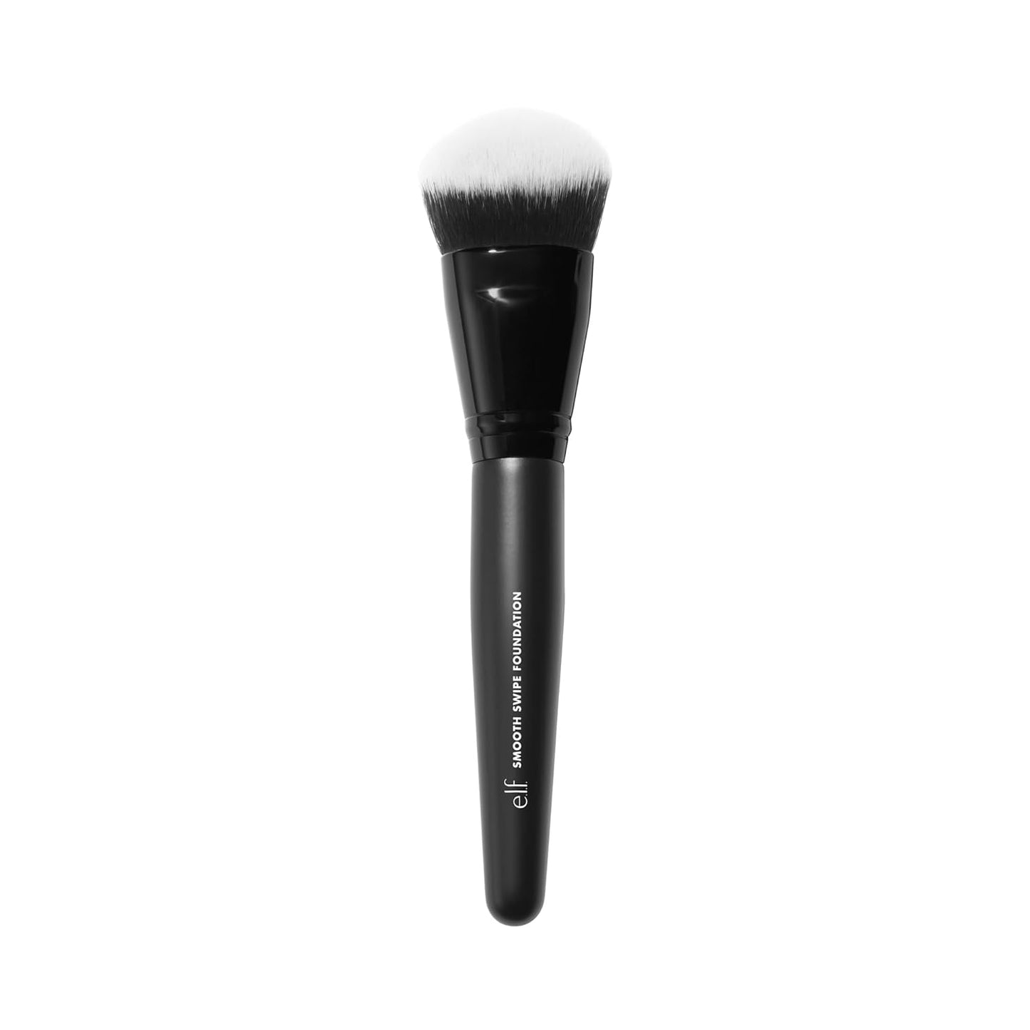 e.l.f. Smooth Swipe Foundation Brush - Natural Finish Makeup Brush for Liquid & Cream Formulas | Vegan & Cruelty-Free