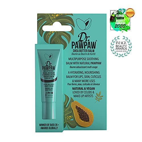 Dr. PawPaw Shea Butter Multipurpose Balm Set - Vegan Lip & Skin Moisturizer