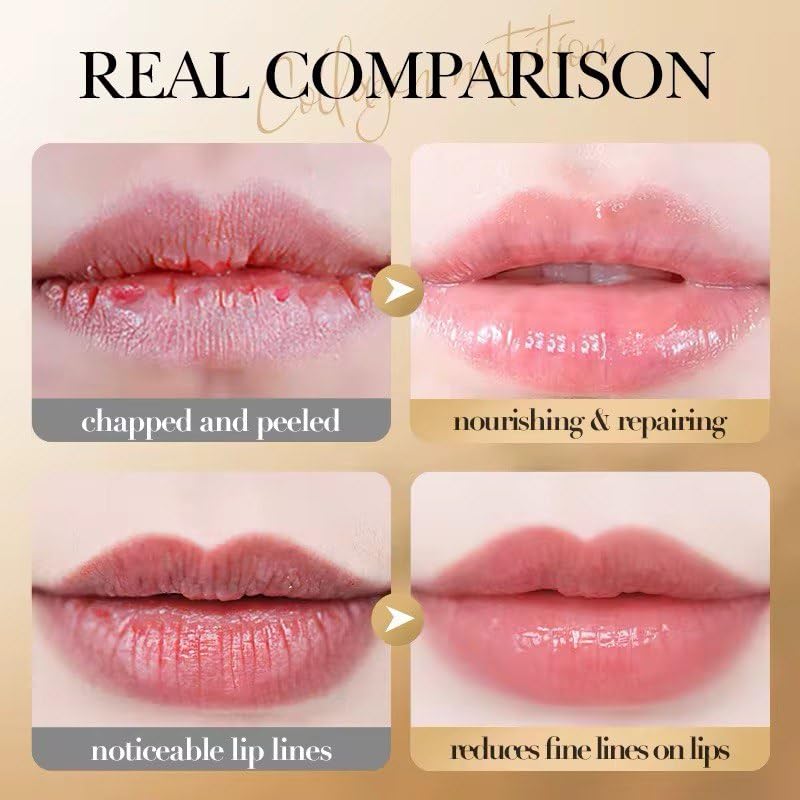 Sadoer Collagen Lip Balm - Hydrating Anti-Cracking Formula 15ml
