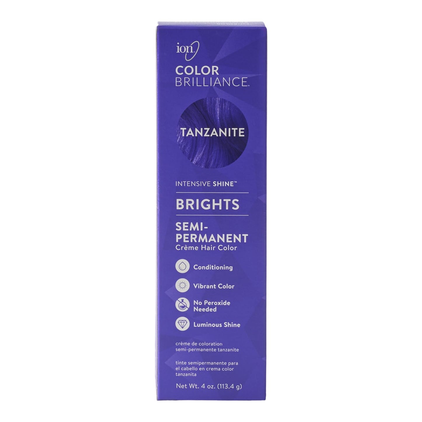 ion Semi-Permanent Brights Hair Color Tanzanite