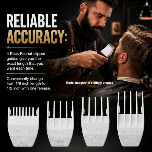 AIJALY White Replacement Blades for Wahl Peanut Trimmer #2068-300, Professional Use