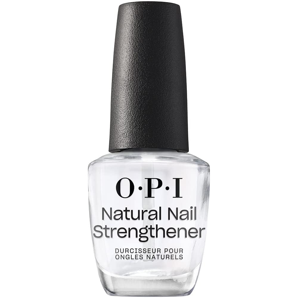 OPI Nail Lacquer Base Coat - Nail Treatment for Chip Resistance & Discoloration | Long-Lasting Polish Protection