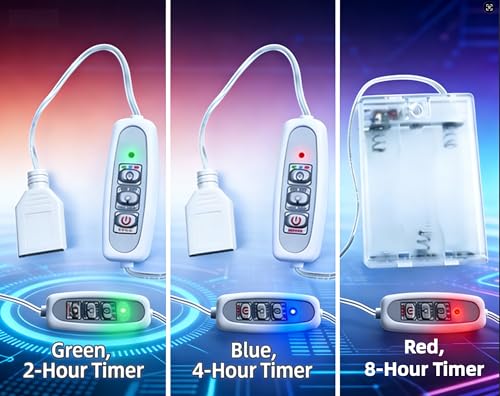 Portable USB Battery Box for Neon Signs with Timer & Dimming