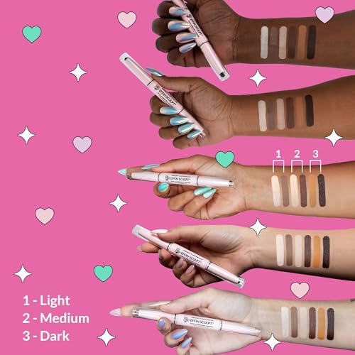KimChi Chic Beauty Effn Sculpt Dual-Ended Contour & Highlighter Stick - Light