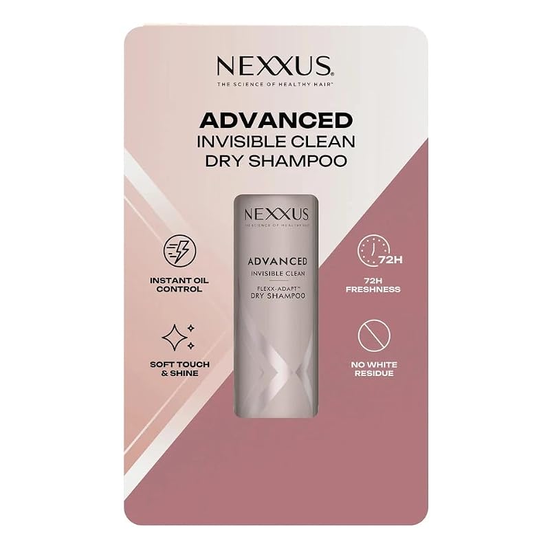 Nexxus Advanced Invisible Clean Dry Shampoo, 9 oz - 72-Hour Oil Control