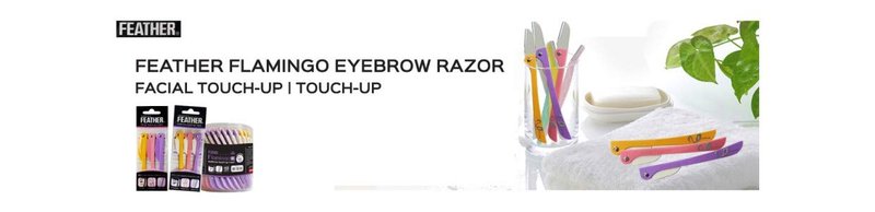 Feather Flamingos Facial Touch up Razor 48 Pieces