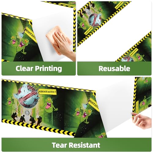 Ghostbusters Party Tablecloths - 2 Pack, 70" x 42"