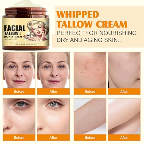 Beef Tallow Balm for Face - Nourishing & Hydrating Skin Care