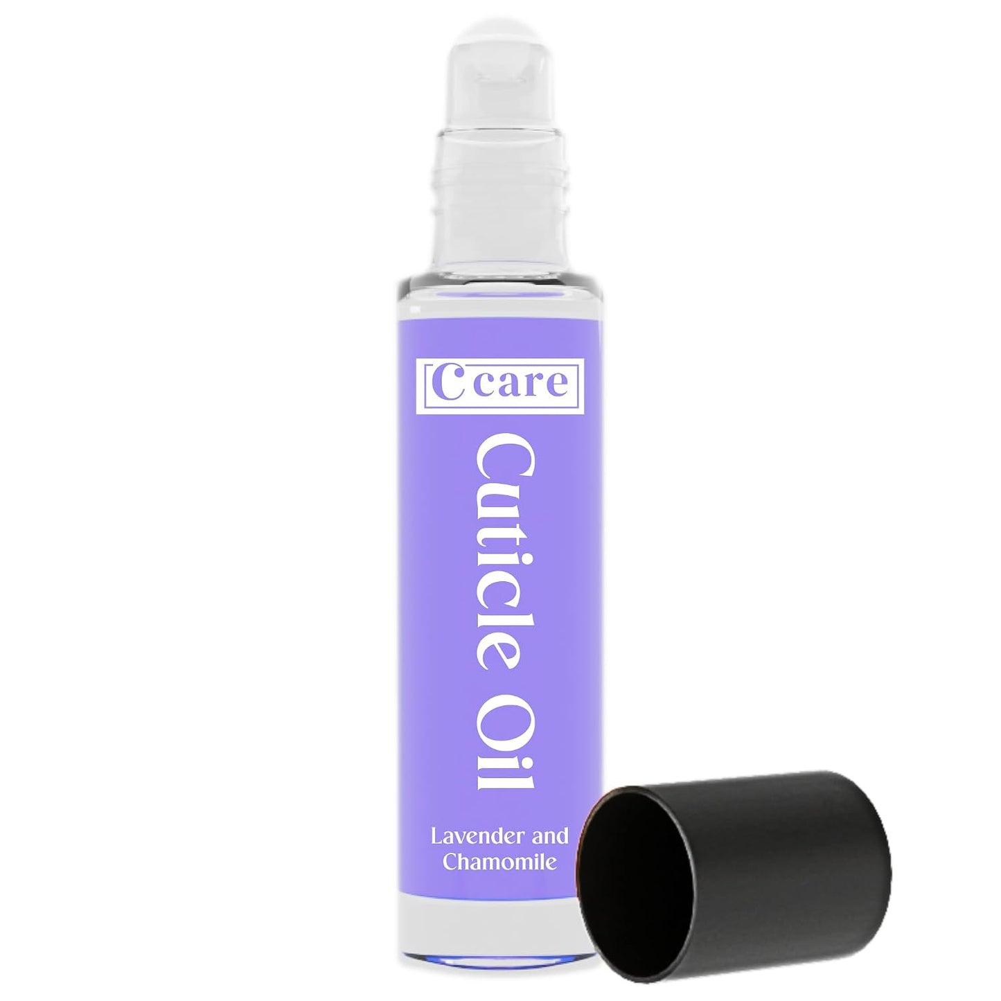 Cuticle Oil for Nails - Lavender & Chamomile Moisturizer - Strengthens & Nourishes - 2.5 oz Dropper & Brush Included