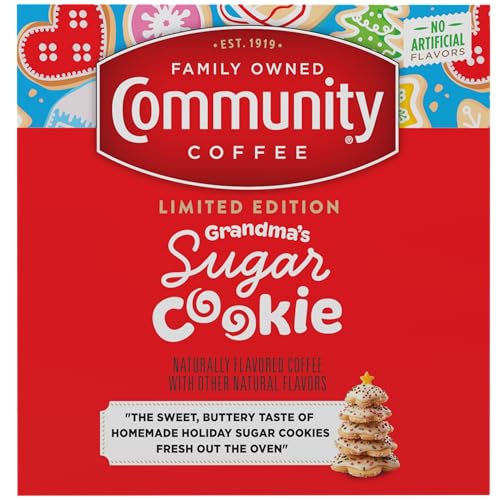 Community Coffee Grandma's Sugar Cookie K-Cup Pods - 10 Count