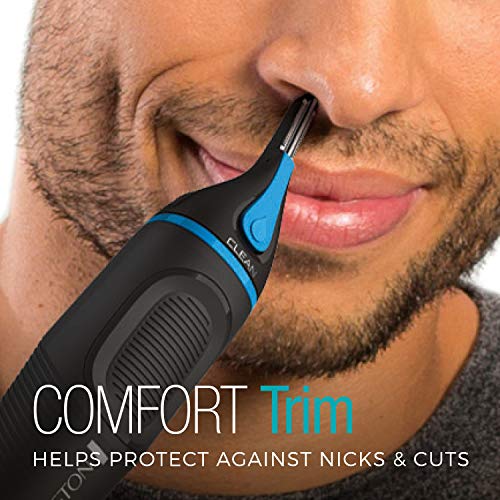 Remington Nose, Ear & Eyebrow Trimmer with CLEANBoost Technology